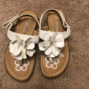 Off white sandals